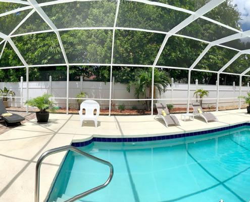 Villa FloridaDream Privater Pool mit Cage